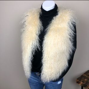 Mongolian Lamb Fur Vest